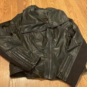 Blank NYC faux leather jacket